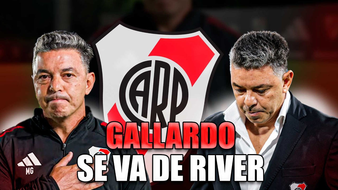 GALLARDO SE VA DE RIVER, OFICIAL..
