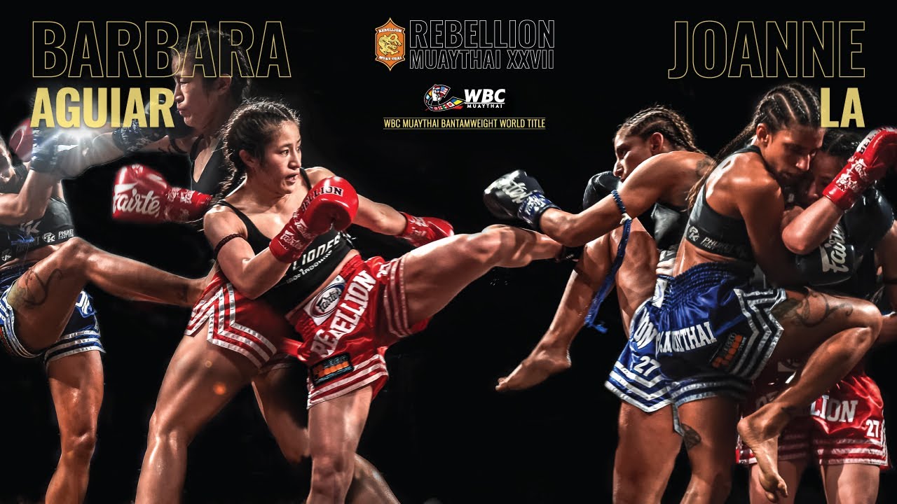 Rebellion Muaythai 27: Джоанн Ла против Барбары Агиар (титул чемпиона мира по версии WBC MUAYTHAI)