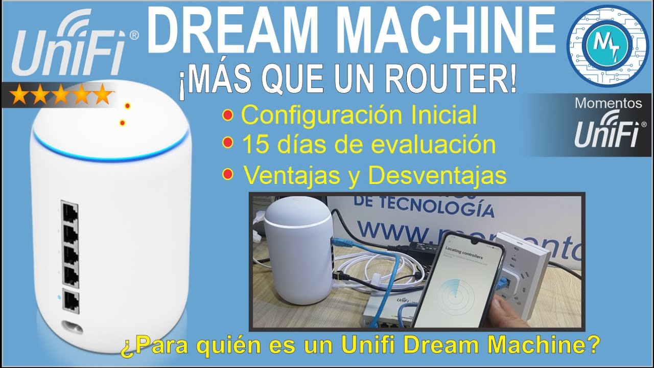 ¿Qué es el UNIFI DREAM MACHINE? ¿Cómo se usa y para qué sirve?