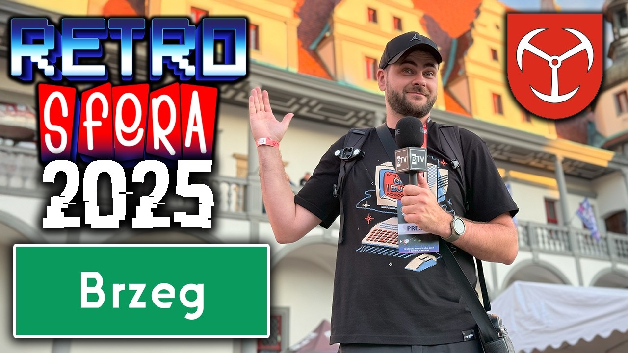 Spacer po festiwalu gier retro w Brzegu (Wideorelacja RetroSfera vol. 7 - 2025)