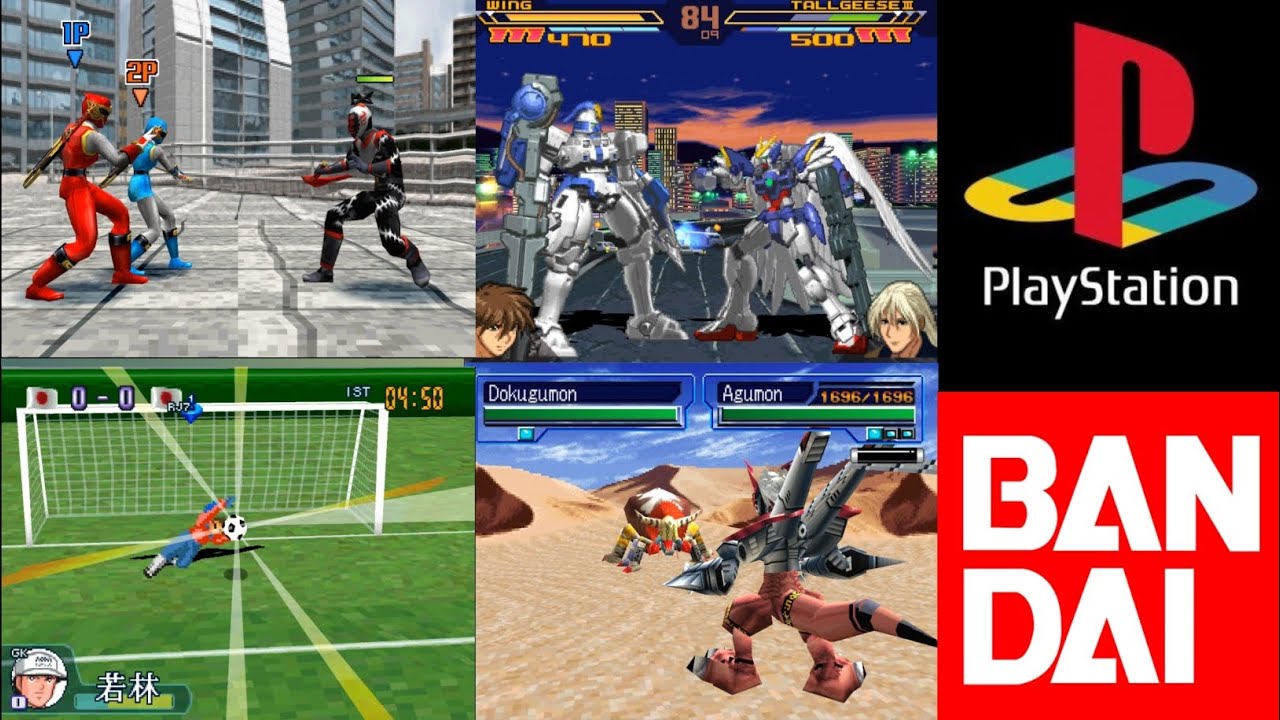 Top 30 Best Bandai Games for PS1