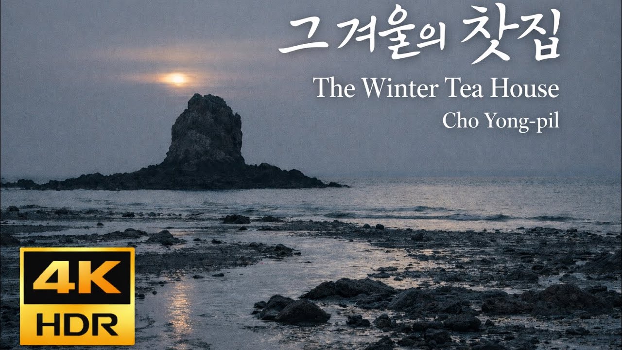[4K] 그 겨울의 찻집 OST | 조용필 · 제부도 매바위 겨울 바다의 침묵 The Winter Tea House OST | Cho Yong-pil