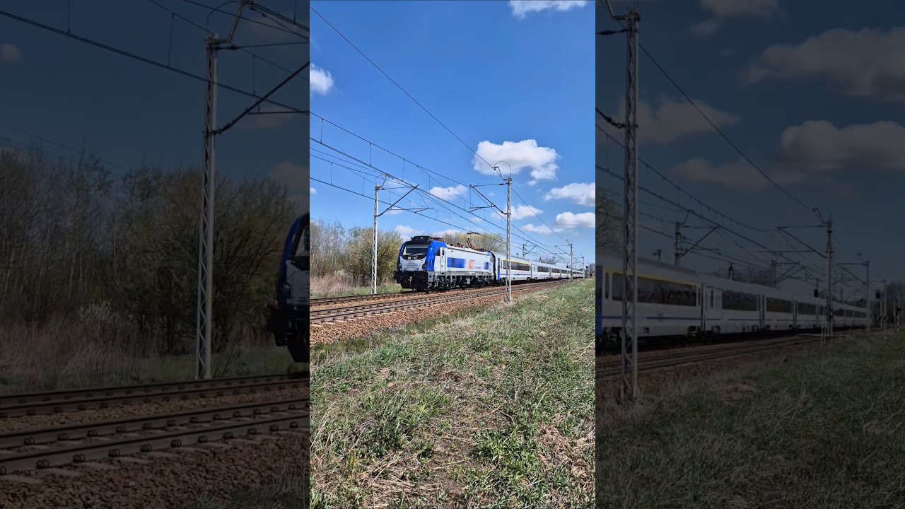 Kaszub złapany w Skawinie 😉 EU200-016 EIC 5351 rel. Gdynia Gł. - Zakopane #railway #eu200 #griffin
