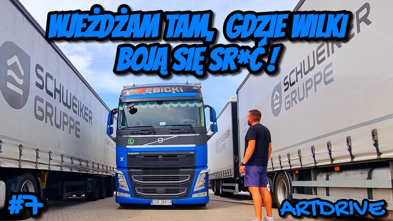 20-METROWA CIĘŻAR&Oacute;WKA vs. CIASNE ULICZKI I OSIEDLA || #truckerslifestyle s07cz7 #Artdrive (148)