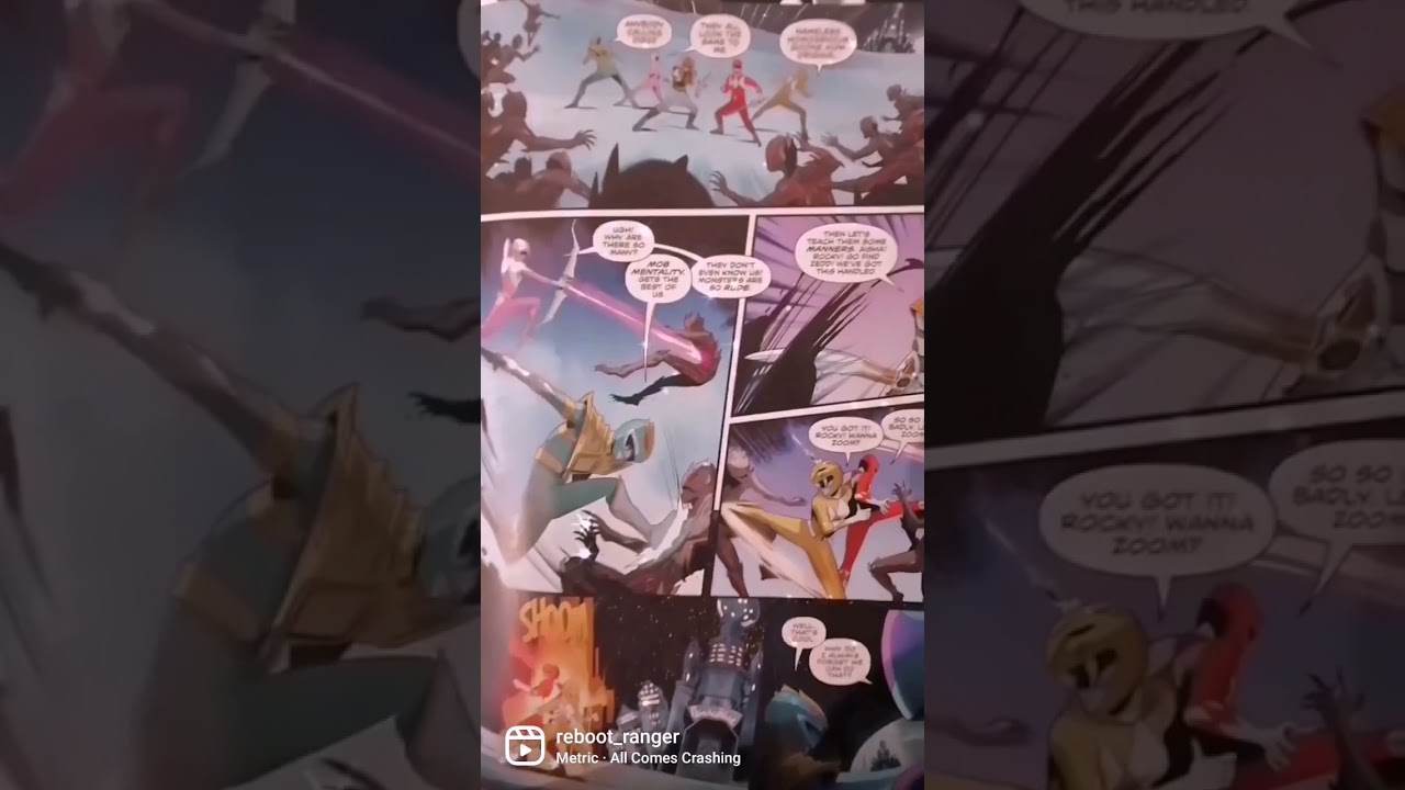 BOOM! Studios|Mighty Morphin&times;Power Rangers Issue #101 #PowerRangerComics #boomstudios #powerrangers