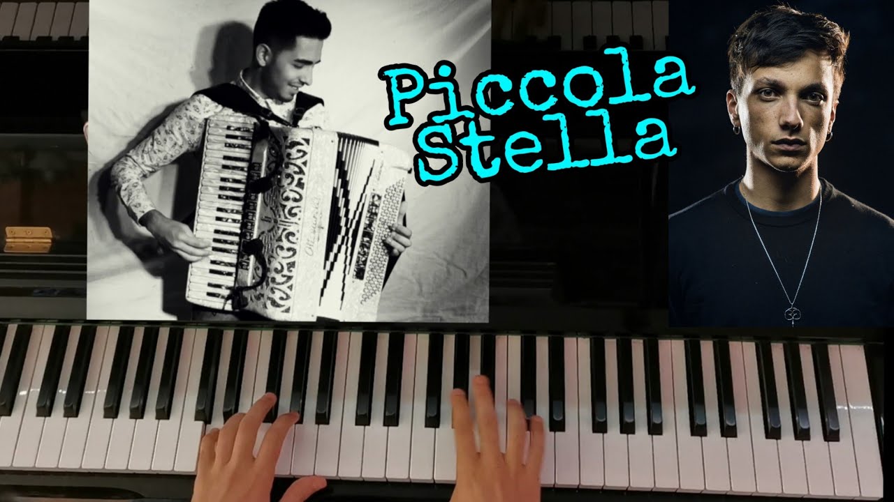 Piccola Stella (ULTIMO) Cover fisarmonica Antonio Tanca + karaoke