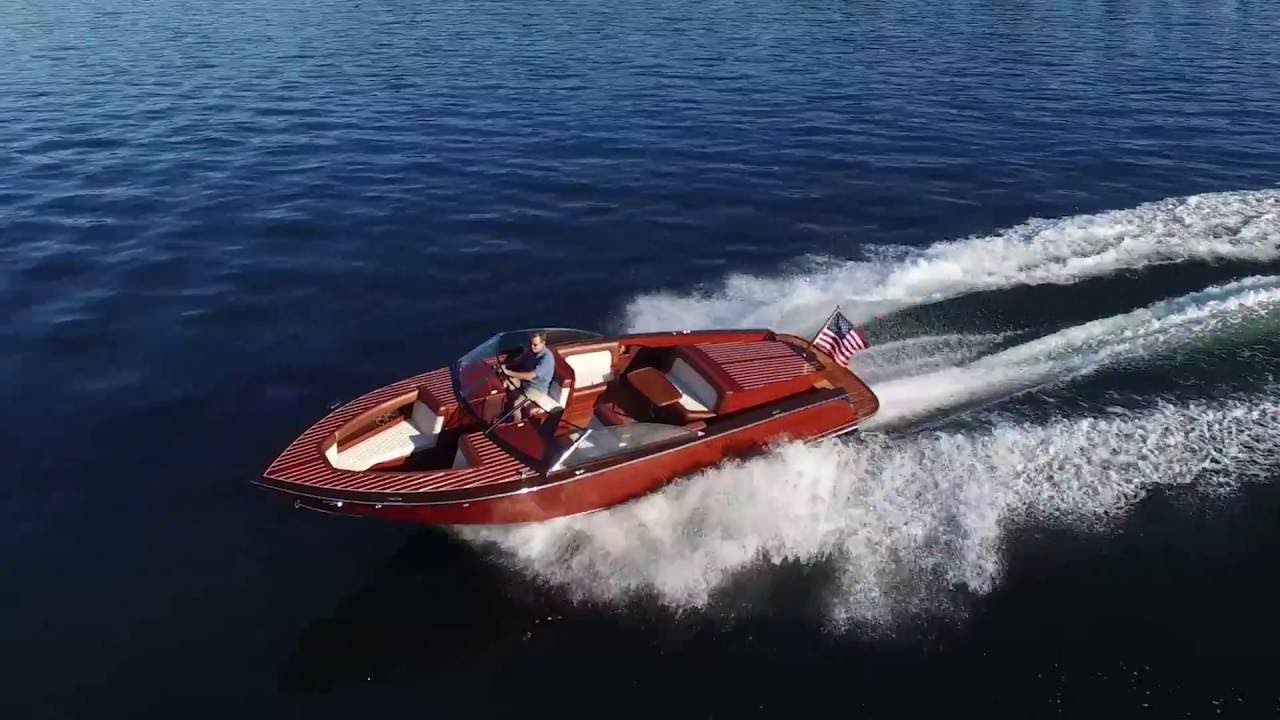 Coeur dAlene Custom Wood Boats - Coeur 270 Build