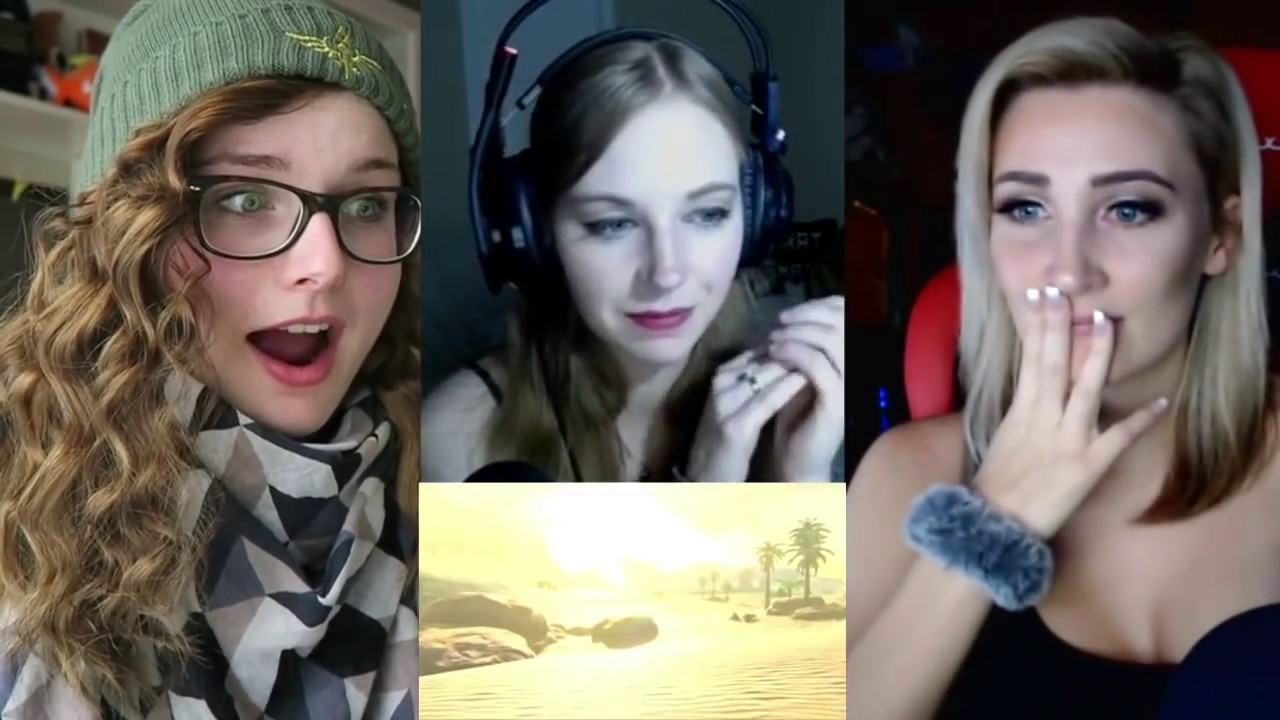 Zelda Breath of the Wild Trailer Reactions Female