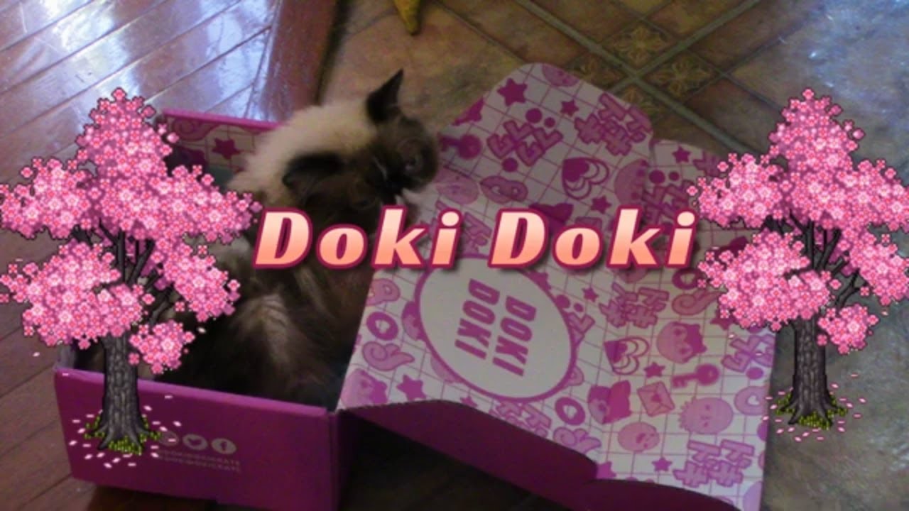 Doki Doki Crate  (Sakura Theme)  Unboxing June 2022 🌸