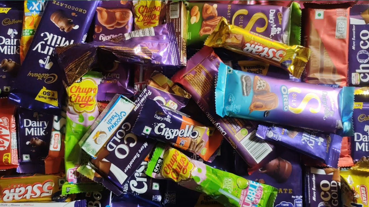 ASMR : Chocolate & candy || lot's of chocolate & candy || brands chocolate videos