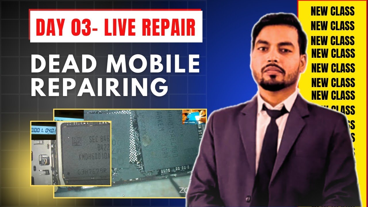 DEAD MOBILE REPAIR LIVE CLASS | FREE MOBILE REPAIR COURSE | SMART MOBILE SOLUTION
