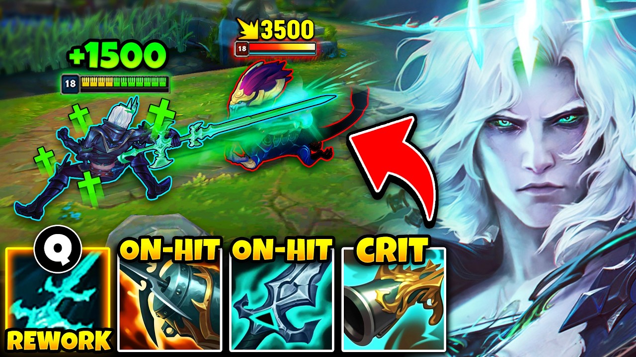 So I guess Viego is an Midlane Champion now... (NEW Q BUFF)