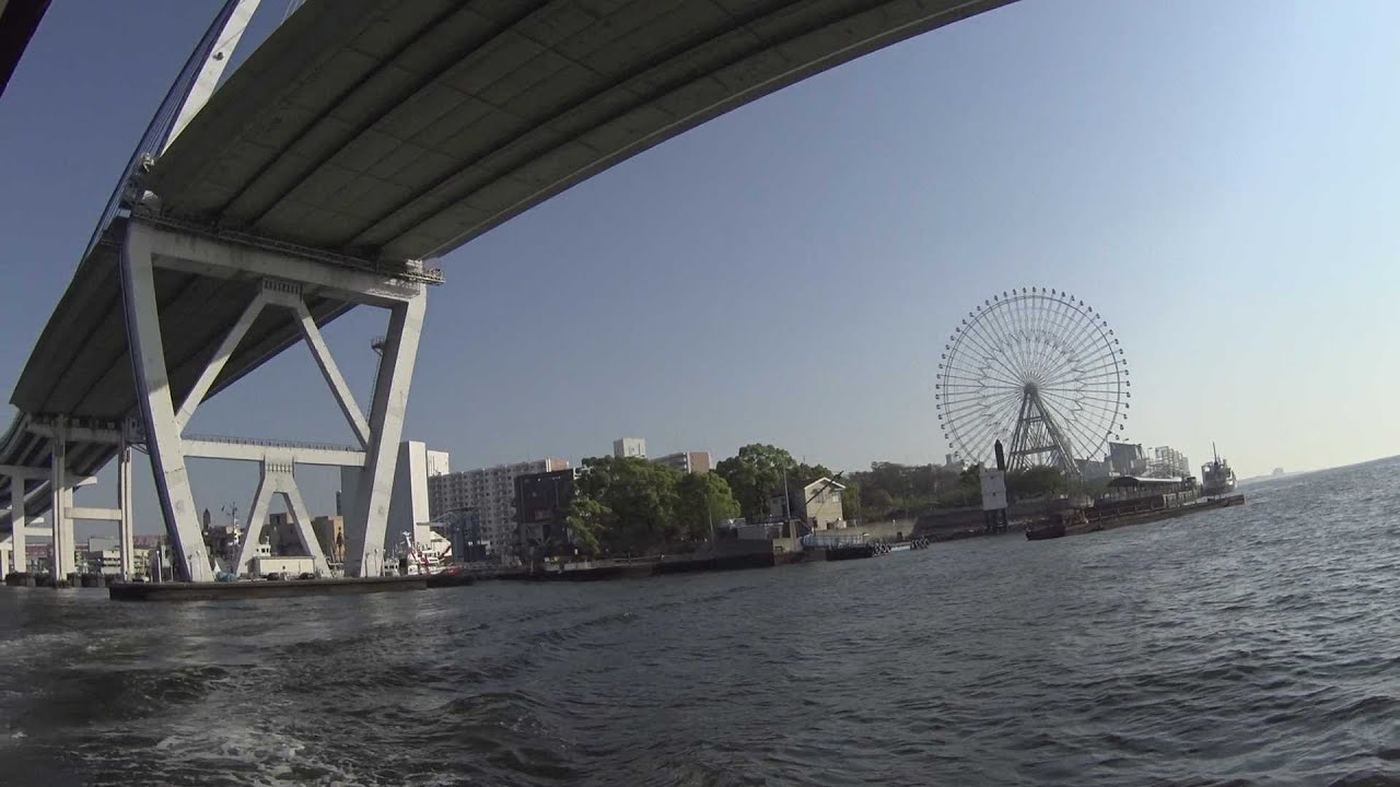 【自転車車載動画】 大阪八渡船めぐりサイクリング 【HDR-AS200V/100V】
