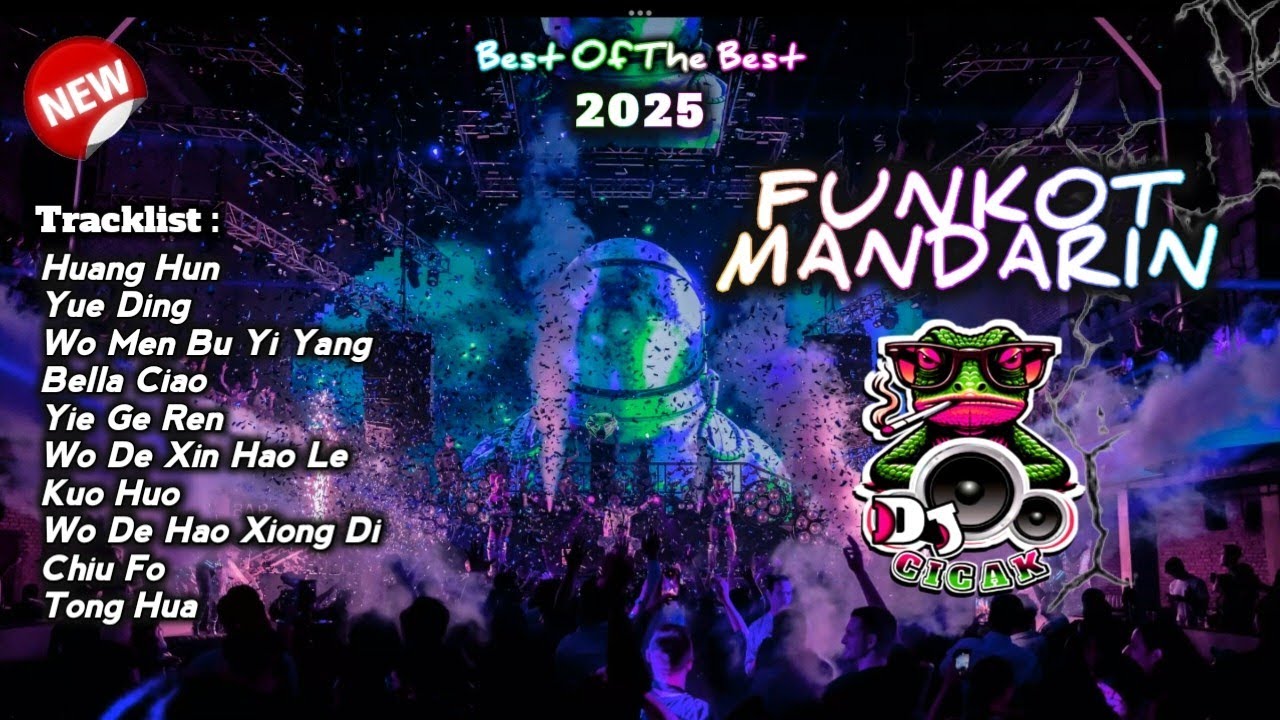 Funkot Mandarin | Best Of The Best | Dj Manyao Nonstop 2025 