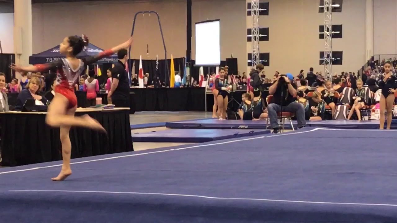 Ratatouille Gymnastics floor routine level 6