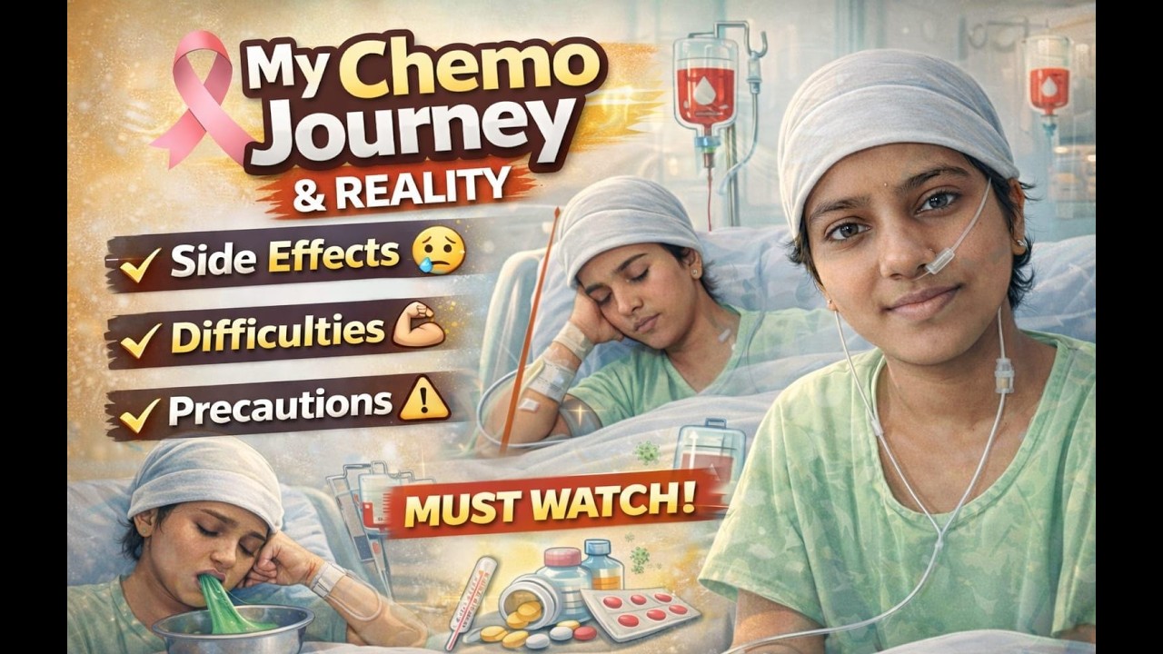 Chemo Reality 😷 | Side Effects, Difficulties & Precautions | My Cancer Journey