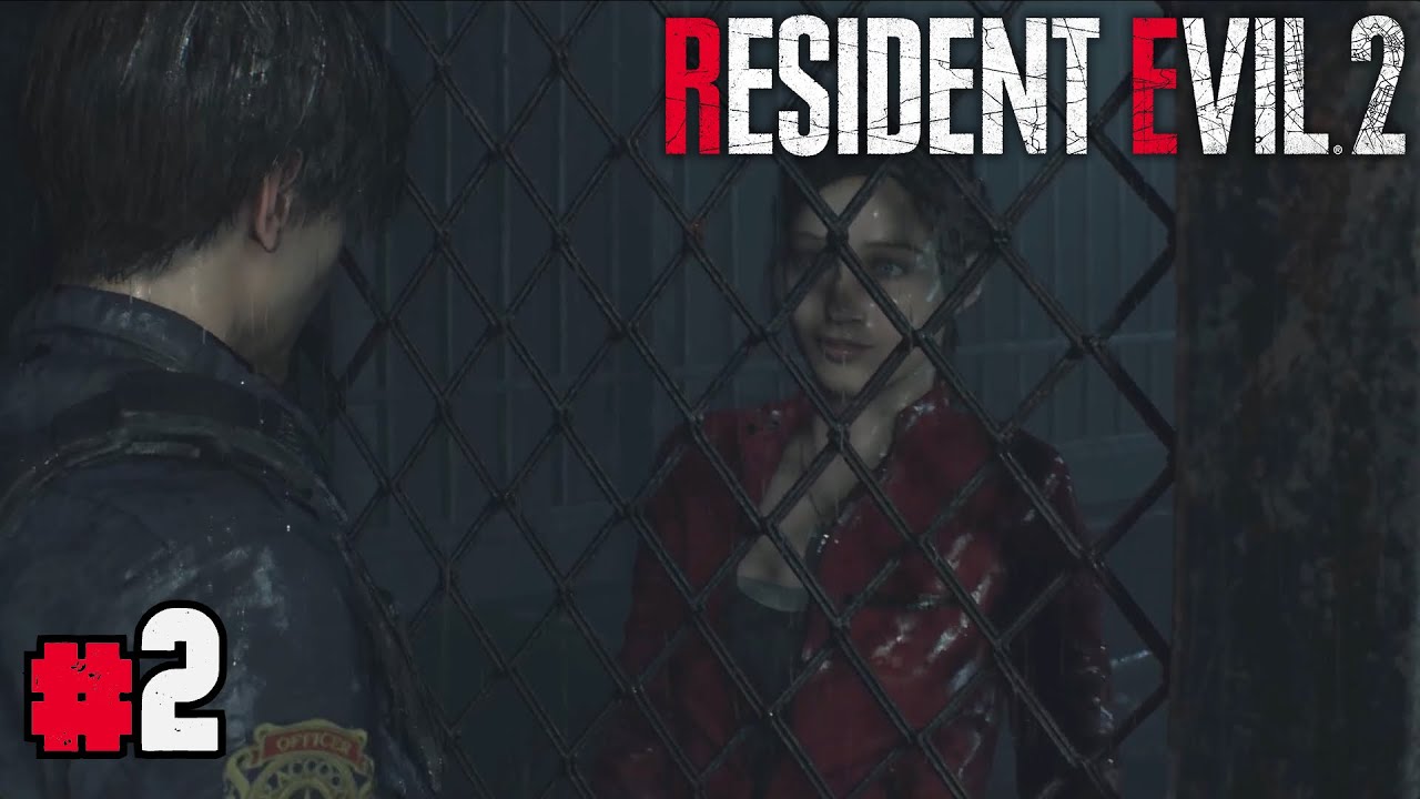 Finding Claire Redfield! | Resident Evil 2 Playthrough Part 2 | RandomJosh Plays
