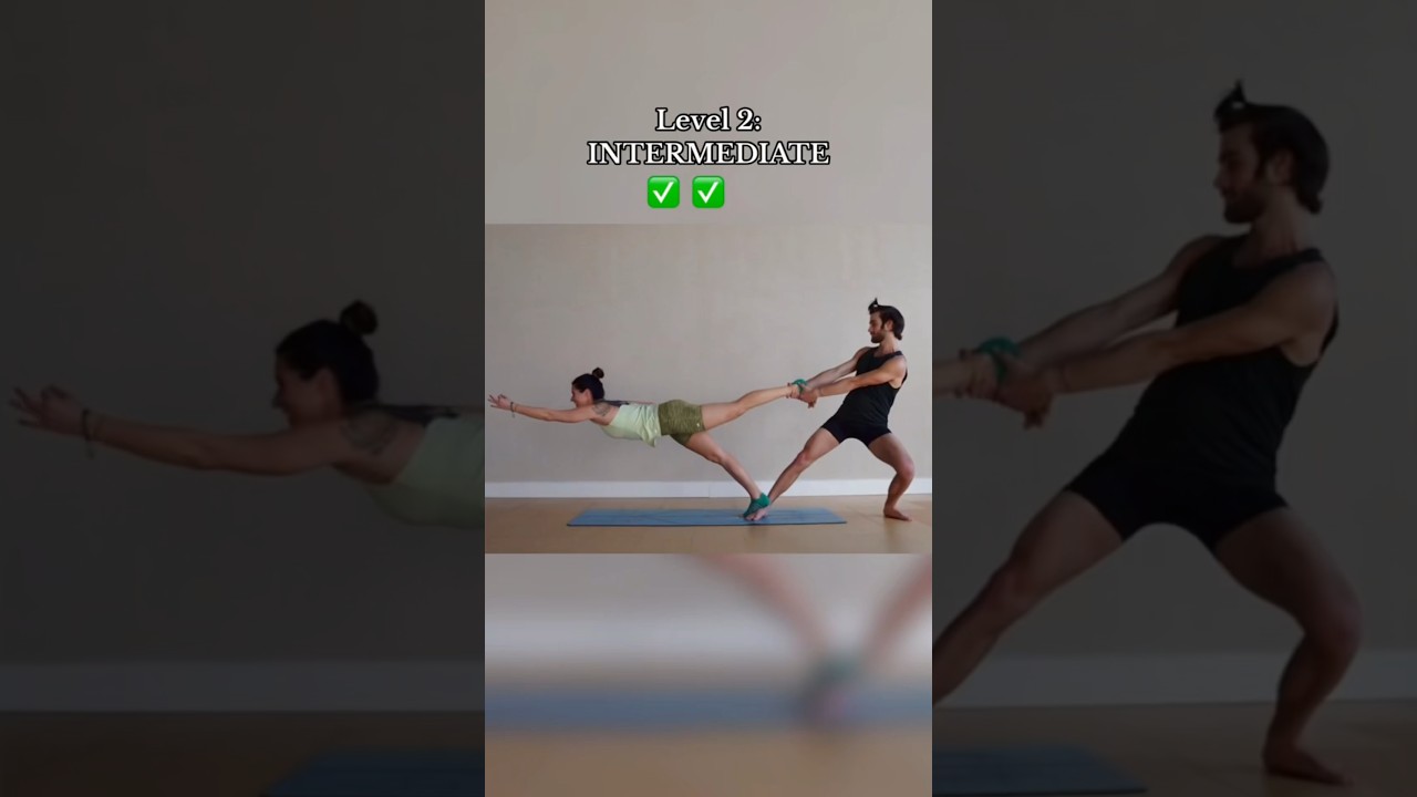 Attempting Couples Yoga Poses!