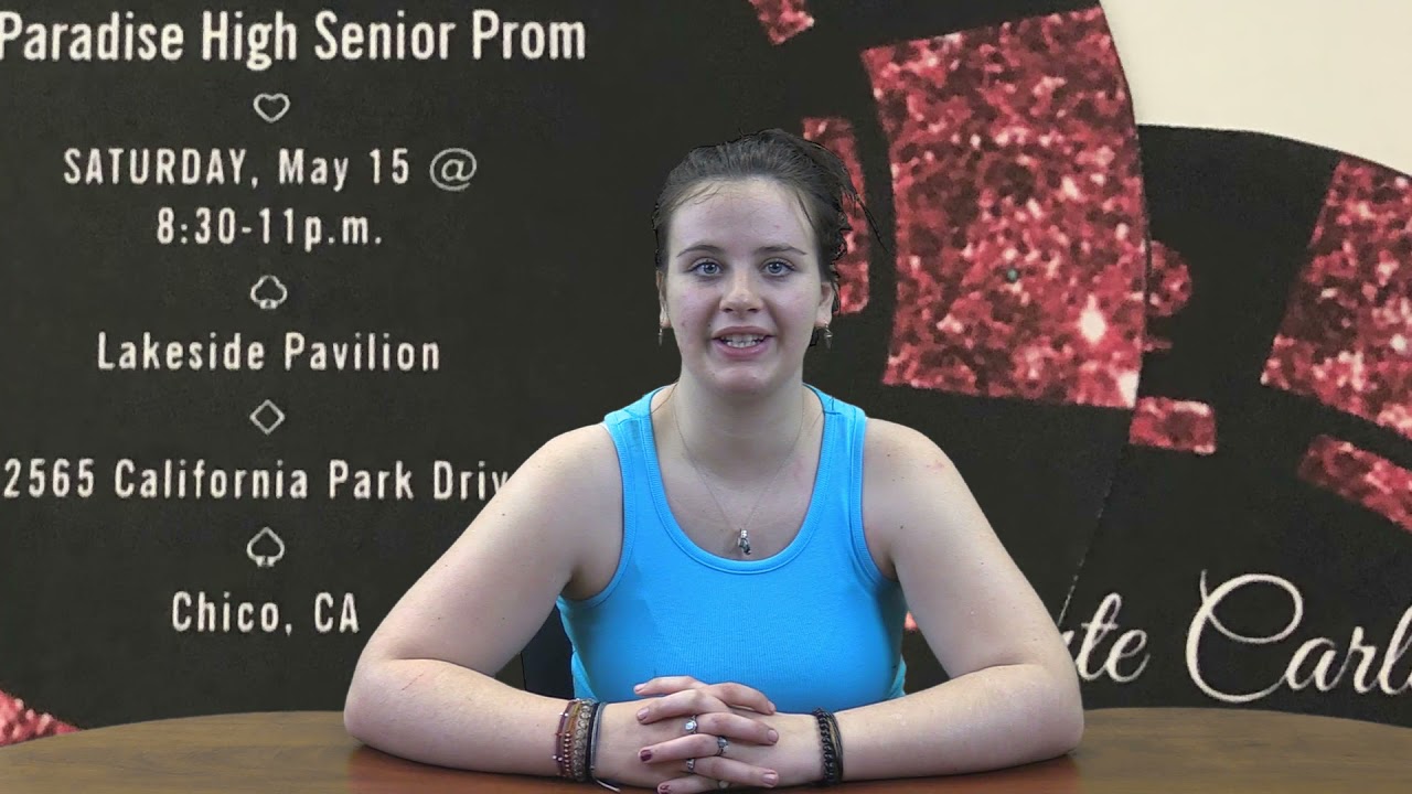 Paradise Jr. Sr. High School Daily Bulletin May 11th, 2021