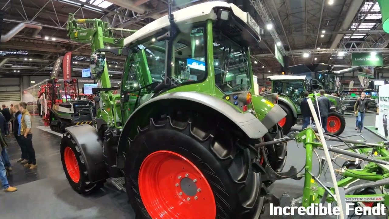 2026 Fendt 211 Vario Power 3.3 Litre 3-Cyl Diesel Tractor (113 / 124 HP) LAMMA Show 2026