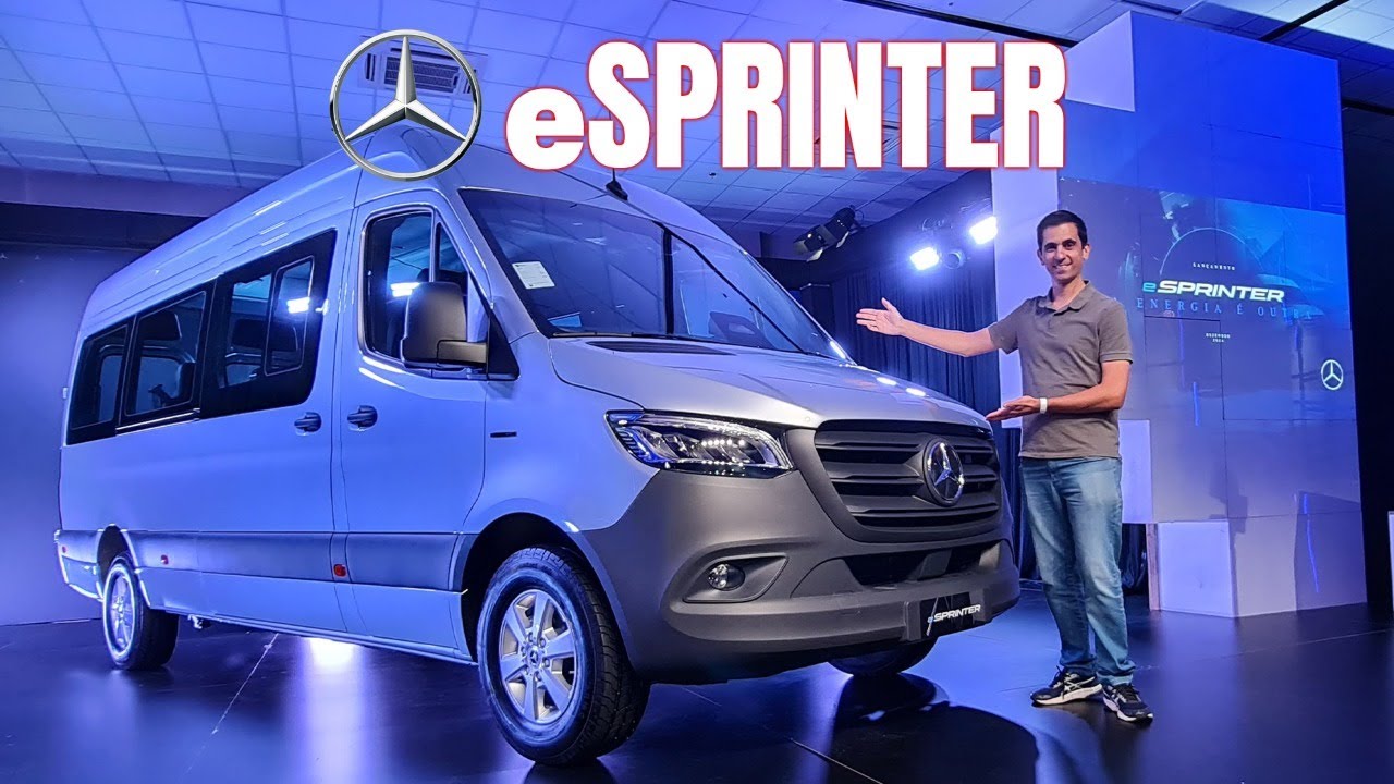 Testamos a nova eSprinter, van elétrica da Mercedes-Benz | Versátil e eficiente