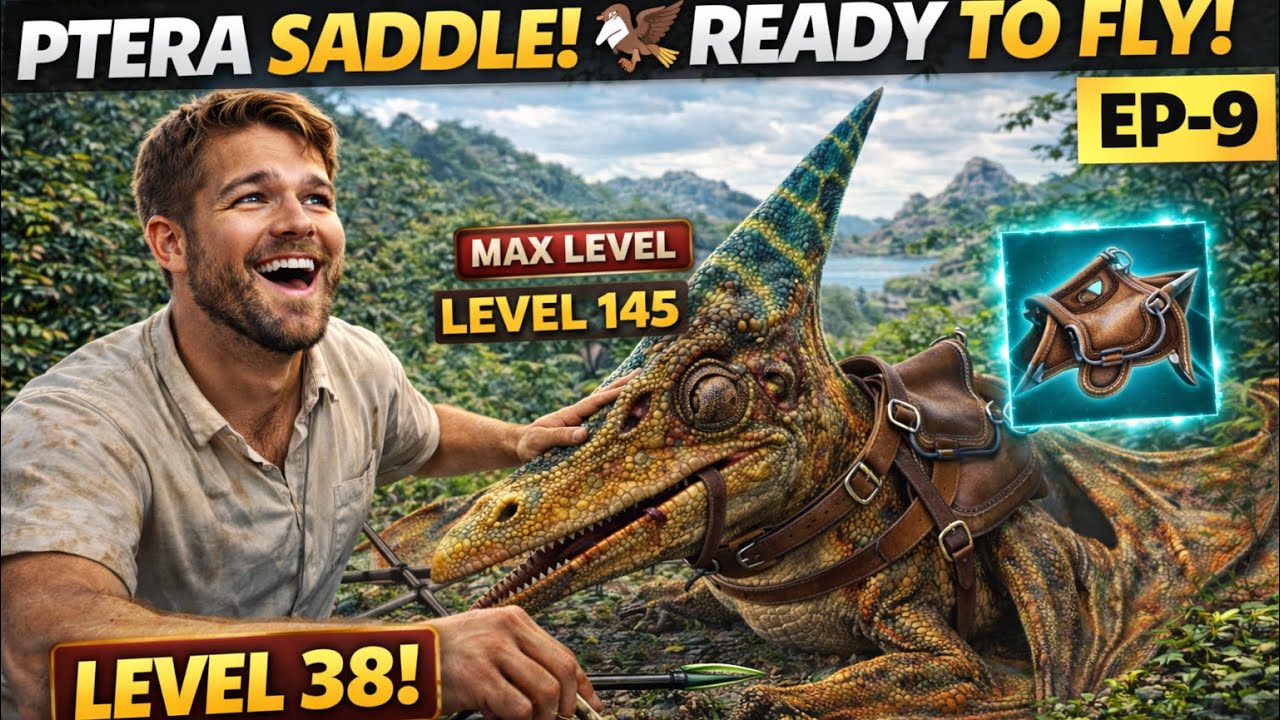 Level Up to Fly! 🦅 | ARK Survival Ascended EP-9