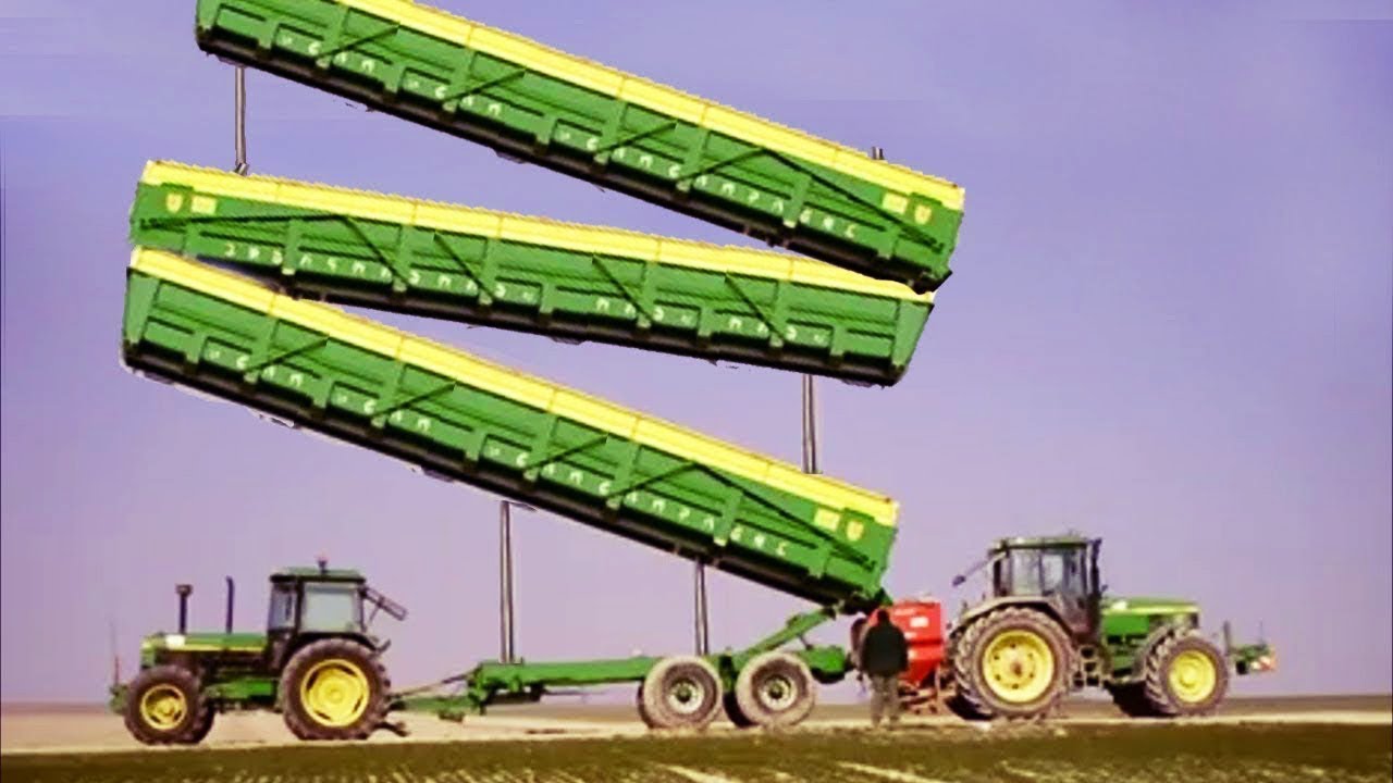 Modern Technology Agriculture Huge Machines 2018