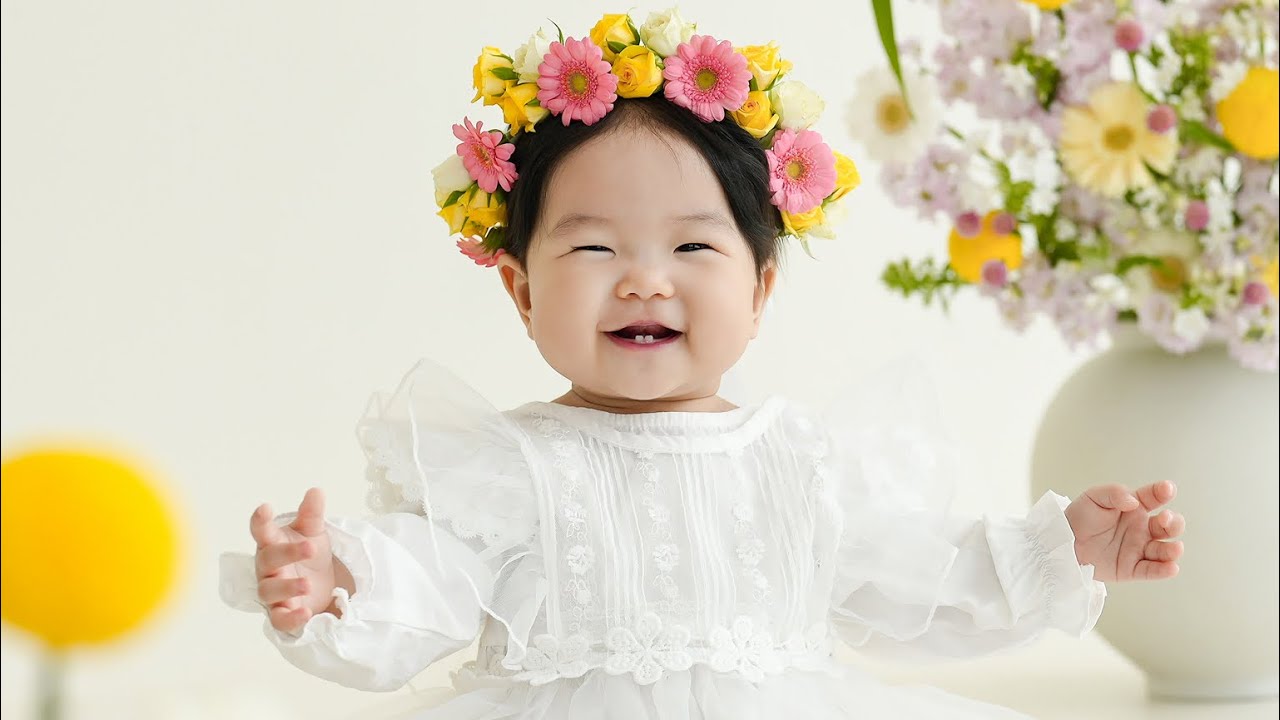 고유의 첫번째 생일을 기념하며