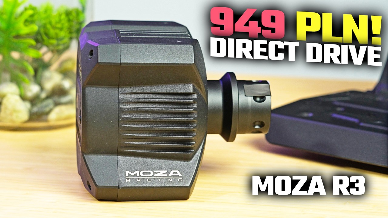 MOZA R3 za 949 zł! 🤑 Najtańszy Direct Drive? Test (Forza Horizon 6, Assetto Corsa Evo, ETS 2, Xbox)