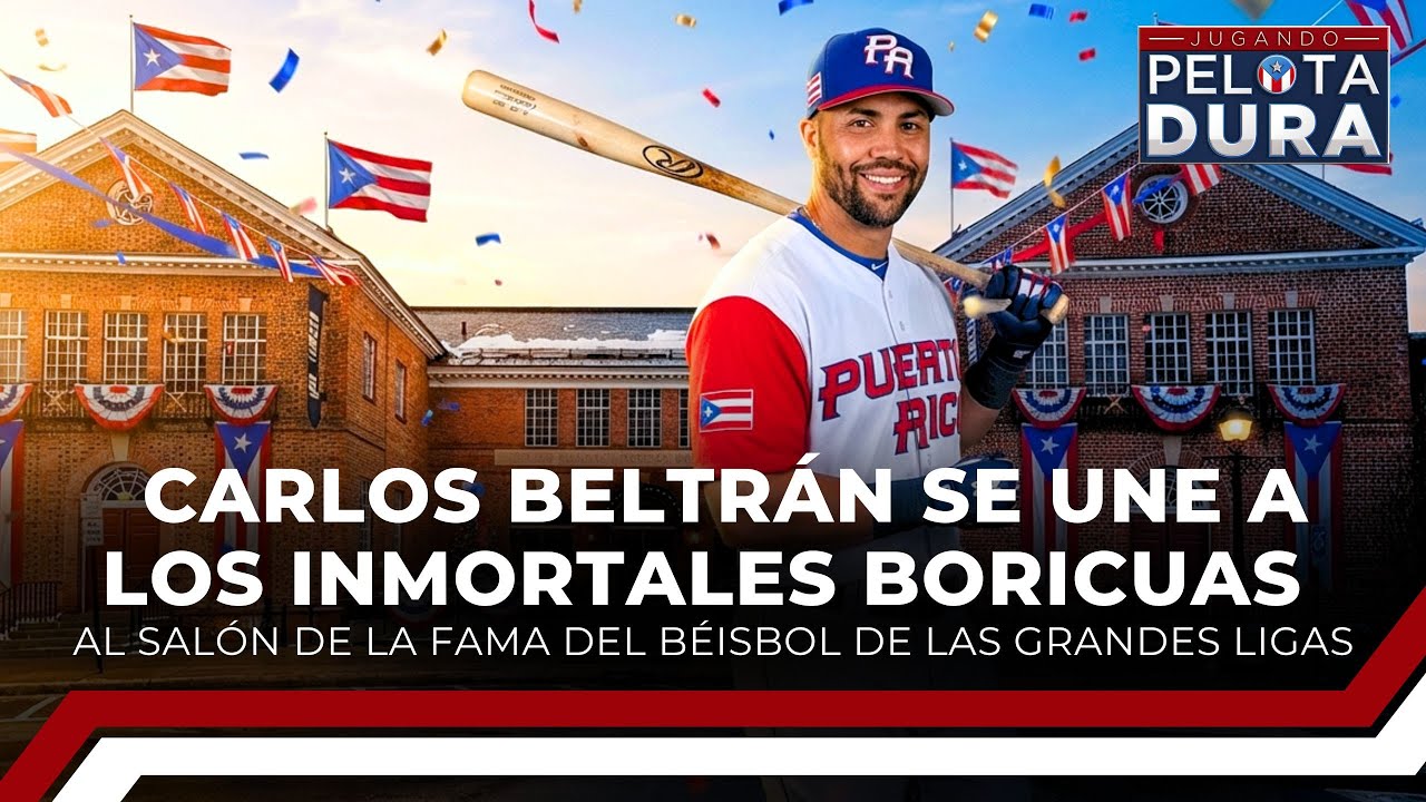 Carlos Beltrán se une a los inmortales boricuas en el  Salón de la Fama del Béisbol