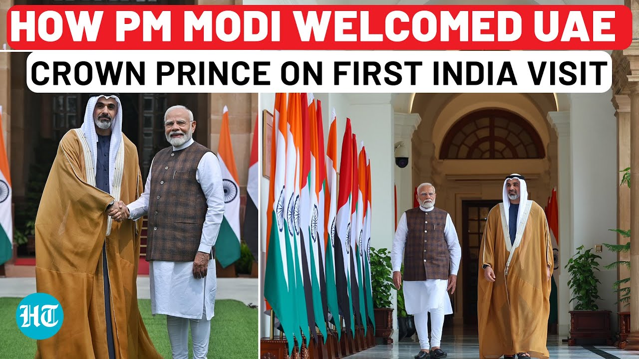 UAE Becoming India&rsquo;s Top Arab Ally? PM Modi Gives Grand Welcome To Abu Dhabi Crown Prince Al Nahyan