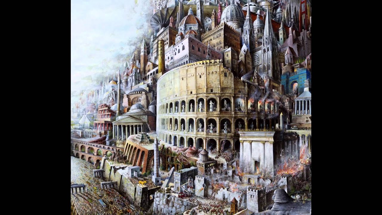 BABEL WORLD - BY ANDR&Aacute;S SZAB&Oacute; HUNGARIAN PAINTER