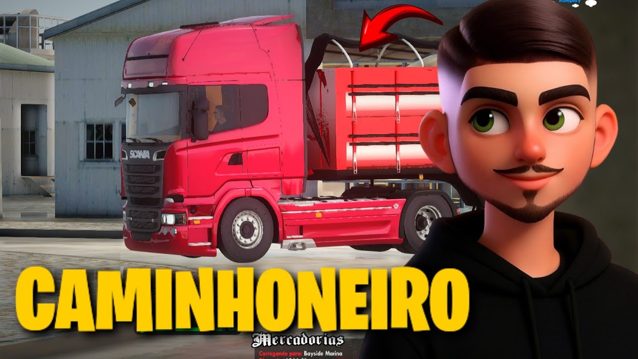 HORIZONTE RP - TRABALHANDO DE CAMINHONEIRO NO HORIZONTE ROLEPLAY !!! ROTAS PERIGOSAS * cuidado * 🚚😱