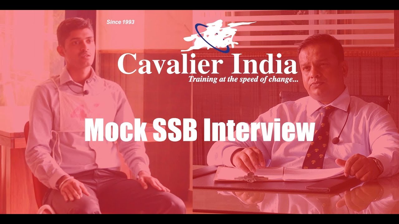 Mock SSB Interview | Best SSB Interview Coaching Center in Bangalore | Cavalier India
