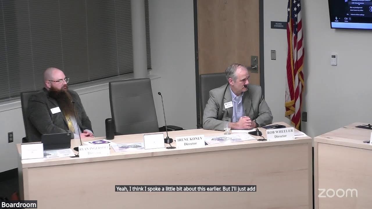CCC Work Session and Board Meeting