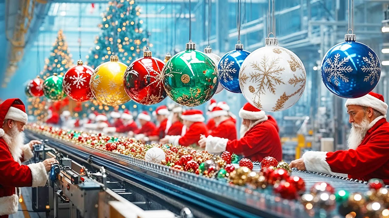 How It&rsquo;s Made: Glass Ornaments, Snow Globes, Candy Canes, Wrapping Paper