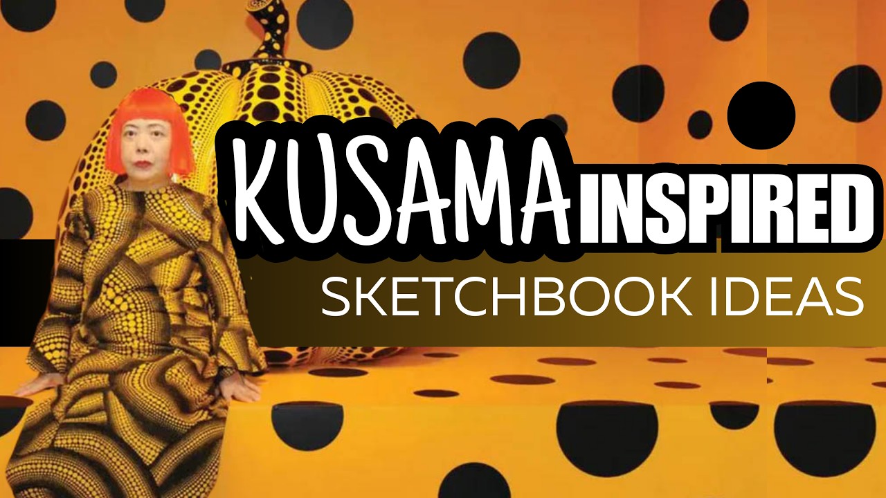 Yayoi Kusama Inspired Painting Ideas - Masters Series Ep.4