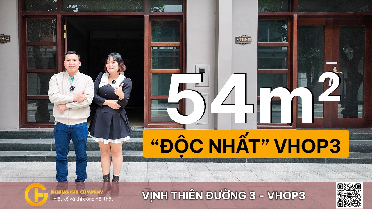 Liền kề 54m2 thiết kế 
