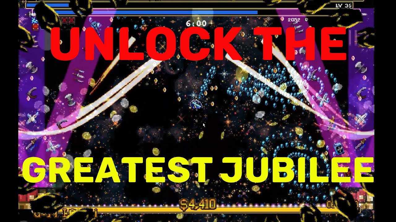 Vampire Survivors - Greatest Jubilee Unlock