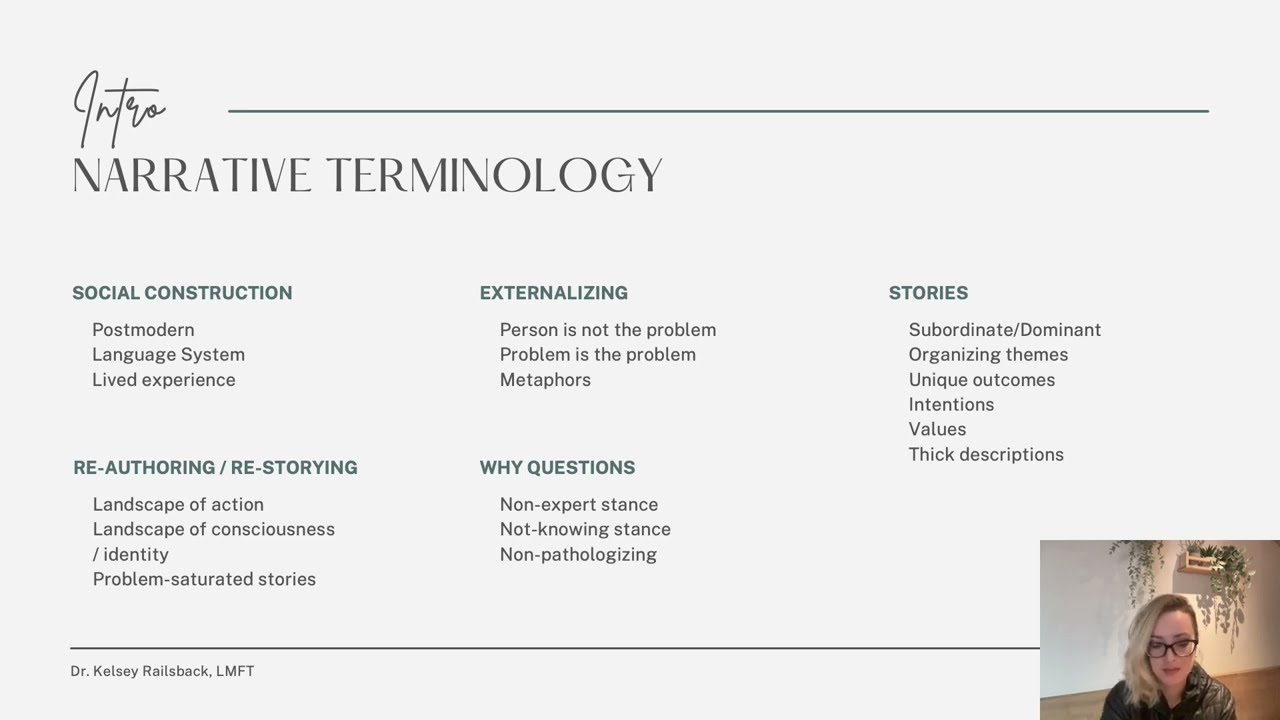 Narrative Therapy