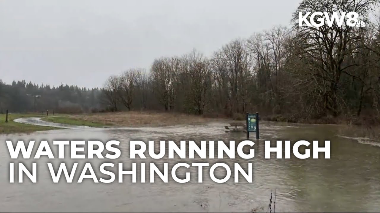 Washington state still seeing record flooding after atmospheric river hits region