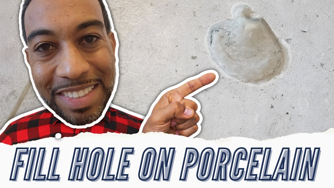 FILL HOLE ON PORCELAIN TILE: HOW TO | AJStoneLife.com