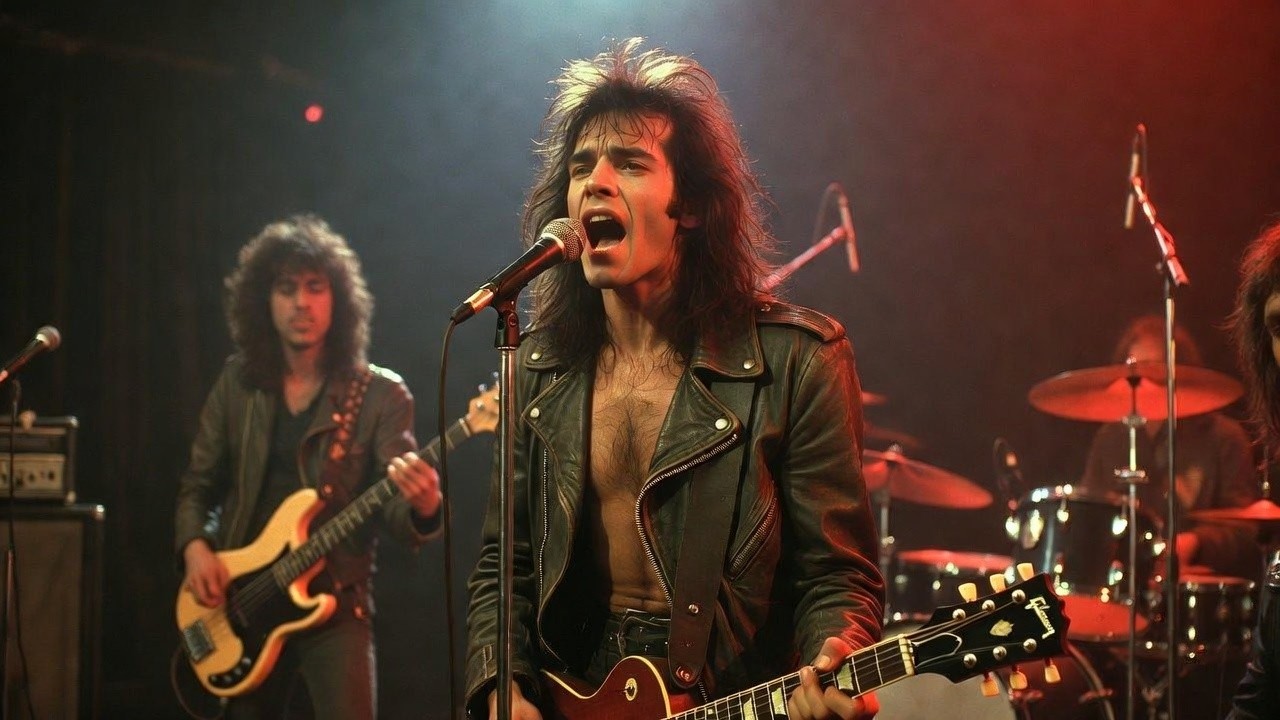 Don't Leave Me Alone Tonight | 80s Rock Power Ballad with Official Lyrics