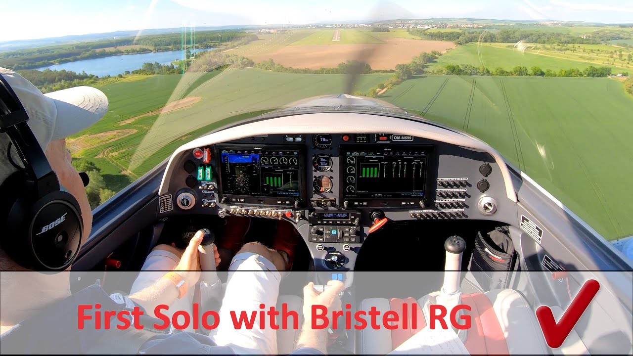 First Flight LKKU  with Bristell Speedwing Rotax 915