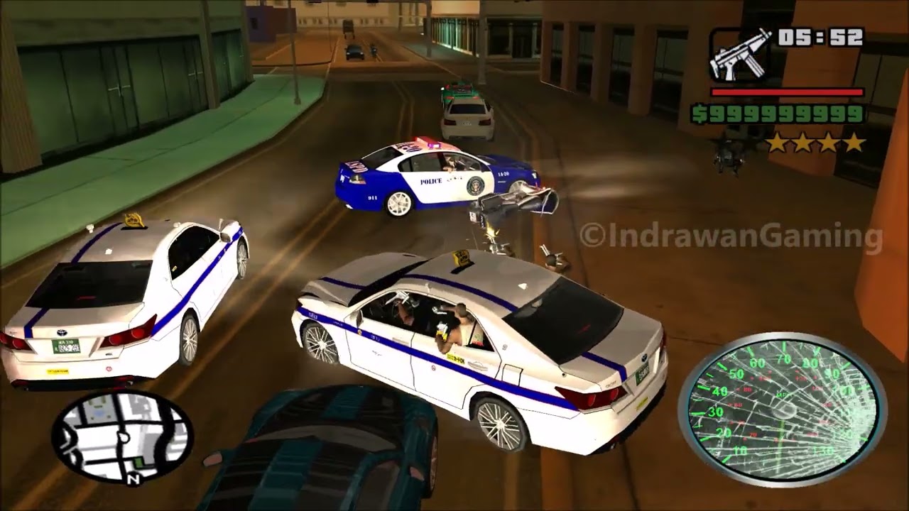 GTA San Andreas - Drive by Shooting with Cesar Vialpando in Los Santos
