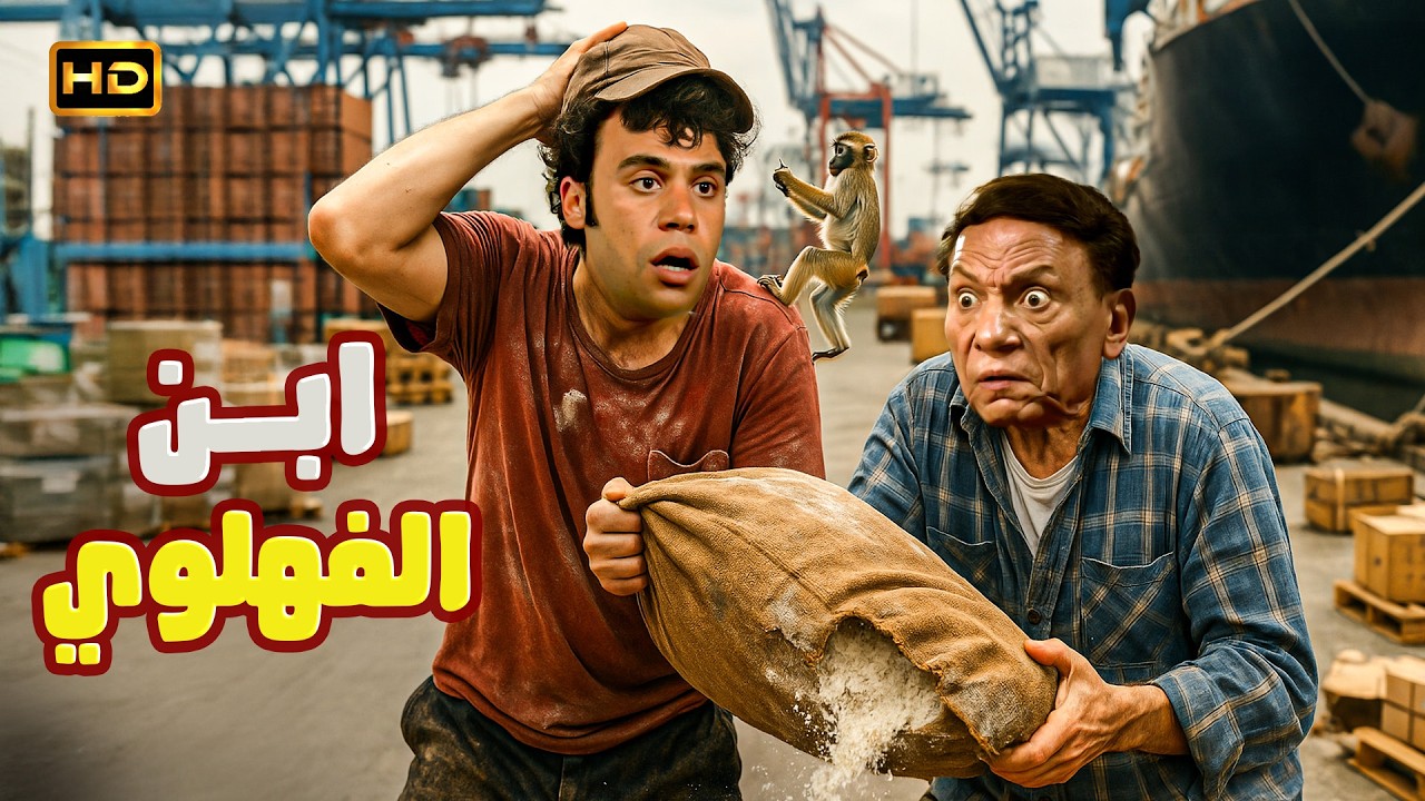 ⚓ فيلم ابن الفهلوي | عادل إمام × محمد إمام | لما الشيلة تبقى خفيفة بس الصحبة تقيلة! 😂💪