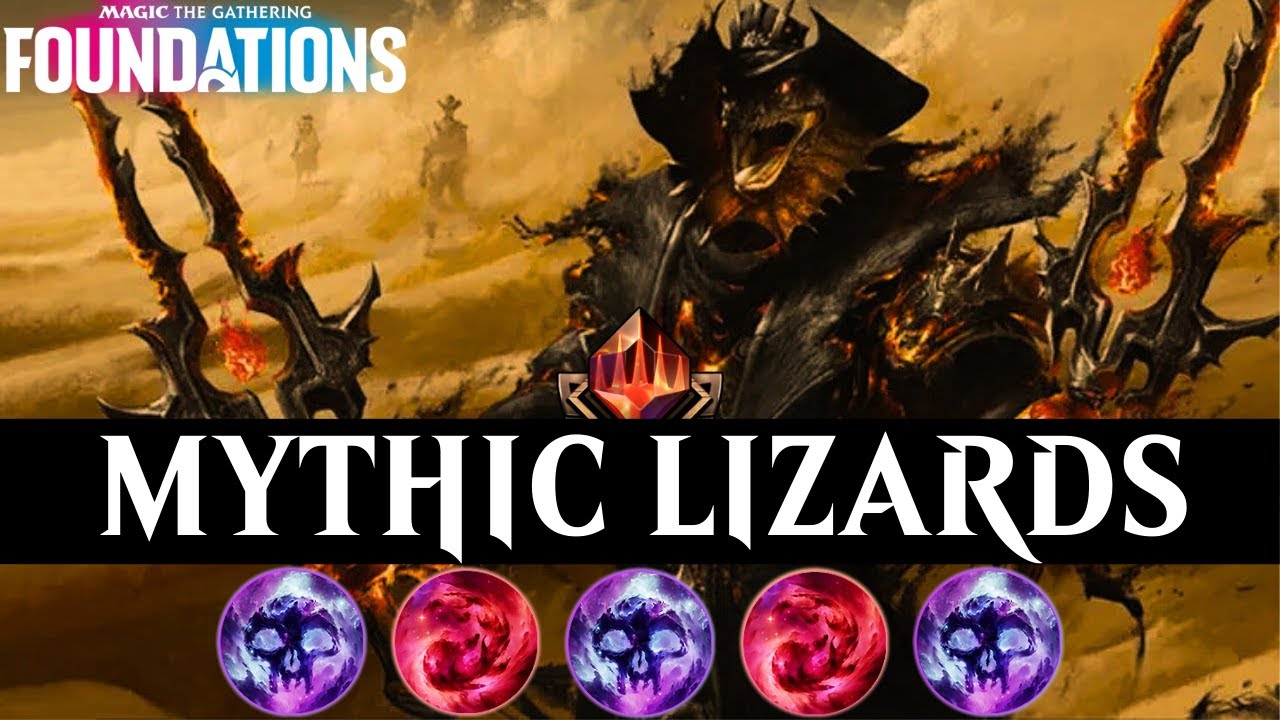 Rakdos Lizards Competing In Mythic Standard!
