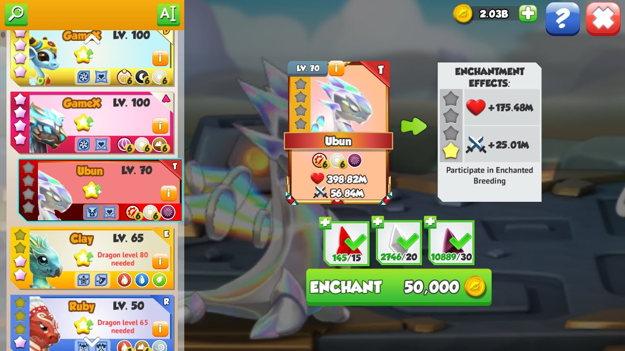 #DML Tyrant Dragon in Dungeon Battle - Dragon Mania Legends