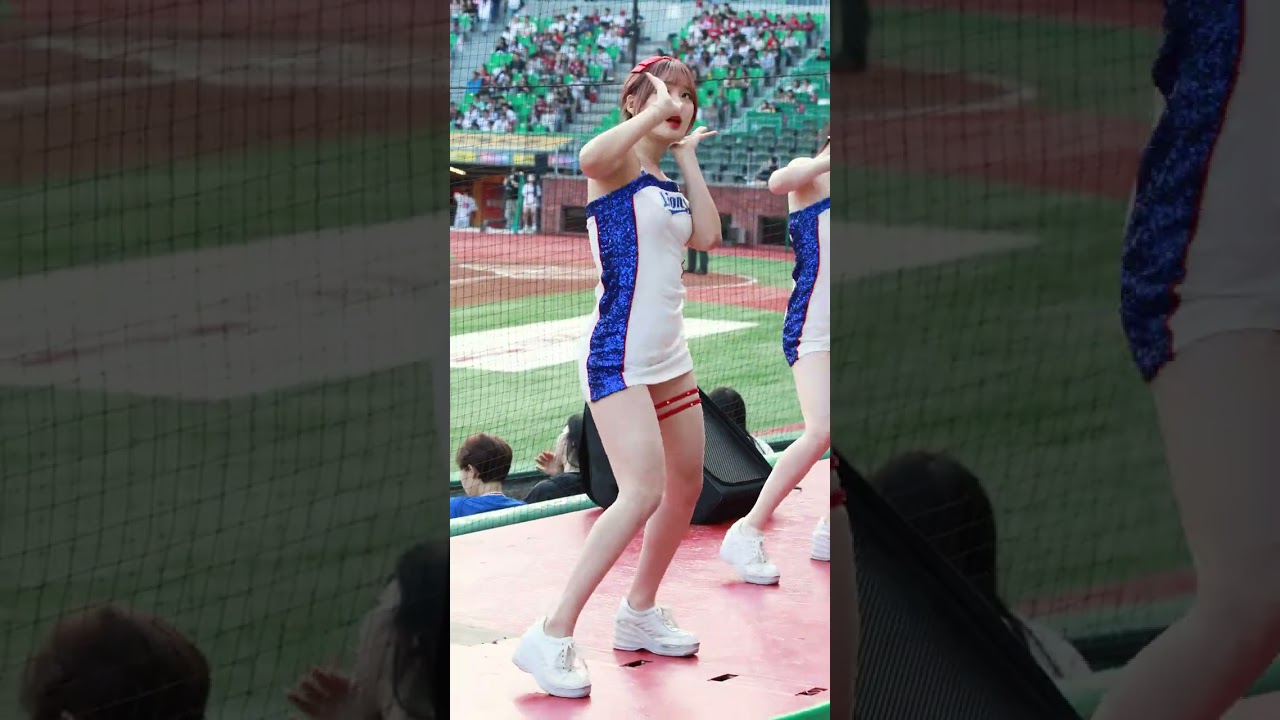 23.06.01 랜더스필드 삼성 라이온즈 최홍라 치어리더 밤이 무서워요 4K 직캠