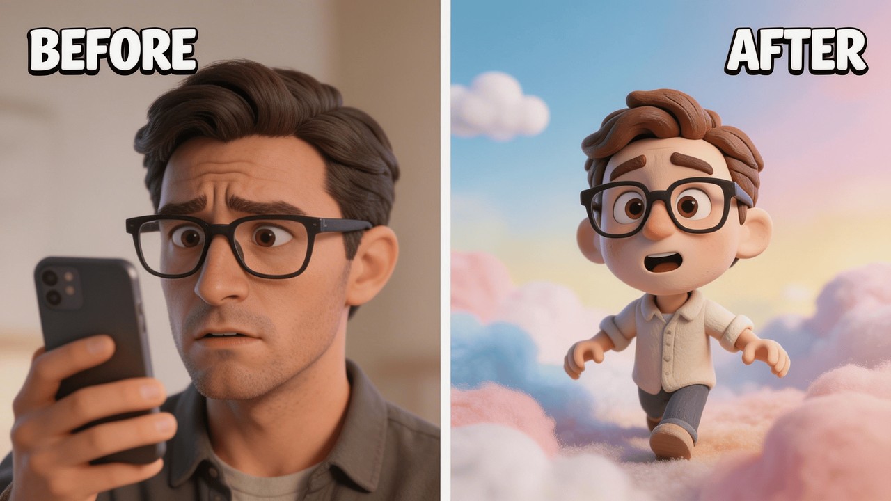 How I Turned My Photo into a 3D Clay Pixar Animation Video Using Pippit AI (Step-by-Step Tutorial)
